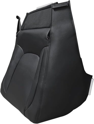 Driver & Passenger Side Bottom & Top Leather Seat Cover, Black Driver Side Seat Cover Fit for 2003-2005 Dodge Ram 1500 2500 3500 Laramie in Saudi Arabia
