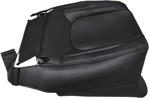 Driver & Passenger Side Bottom & Top Leather Seat Cover, Black Driver Side Seat Cover Fit for 2003-2005 Dodge Ram 1500 2500 3500 Laramie in Saudi Arabia