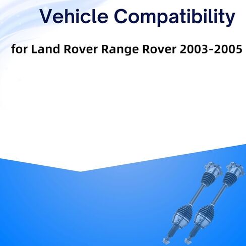 Rear Right CV Axle Shaft Assembly for Land Rover Range Rover 4.4L 2003 2004 2005 Automotive Replacement Constant Velocity Half-Shaft Assemblies in Kuwait