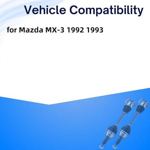 الجبهة السيرة الذاتية عمود المحور الجمعية مجموعة لمازدا MX-3 1.8L دليل 1992 1993 السيارات استبدال سرعة ثابتة نصف رمح الجمعيات in Kuwait