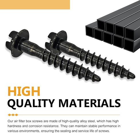 5PCS Air Box Screw, Stainless Steel Air Filter Housing Retaining Bolts, Compatible with Chrysler, Chevrolet, Jeep, Dodge, Pontiac, Air Filter Box Screws Replaces BAS01003, 6509605AA in Saudi Arabia