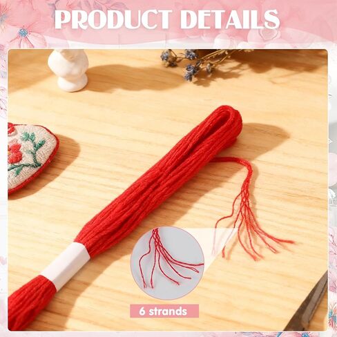 24pcs Sashiko Thread Sashiko Kit Sashiko Skein 209.97 Yards 12 Colors Natural Plant Dyed Sashiko Cotton Embroidery Thread Japanese Quilting & Embroidery Sashiko Kit Supplies 100% Cotton in Saudi Arabia