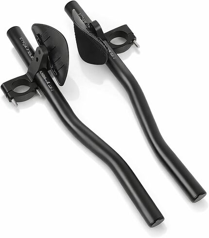 Ergonomic Rest Handlebar, Adjustable Bike Aero Bar for Road Bike, Triathlon, Mountain Bikes (black) in Saudi Arabia