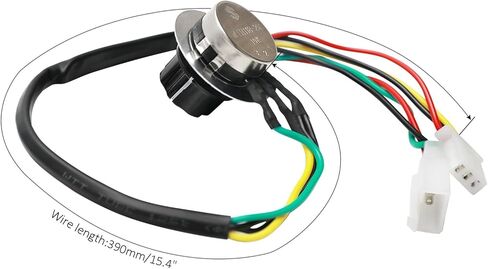 Motorcycle Twist Speed Limit Knob 12V-72V, 3 Gears Speed Control, Speed Limiter Reduction Adjust Knob Regulator for Electric ATV, UTV, Go Kart, Drift Trike, Scooter, E-Bike, Wheelchair in Saudi Arabia
