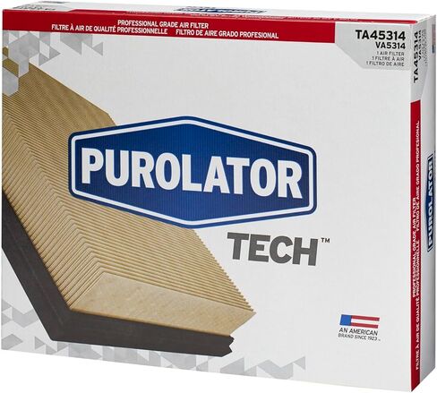 Purolator TA45314 PurolatorTECH Air Filter Compatible With Chevrolet Silverado 1500, Tahoe, Silverado 2500 HD, Suburban, Avalanche, GMC Sierra 1500, Yukon 2000, Sierra 2500 HD and Cadillac Escalade in Kuwait