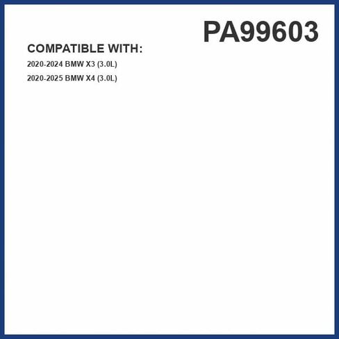 PG Engine Air Filter PA99603 | Fits 2020-2024 BMW X3, 2020-2025 X4 in Kuwait