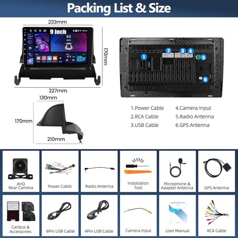 2G+64G CAR Stereo Radio for Dodge Journey 2009 2010 2011 with Carplay Android Auto Android 13 Head Unit 9 " in Saudi Arabia