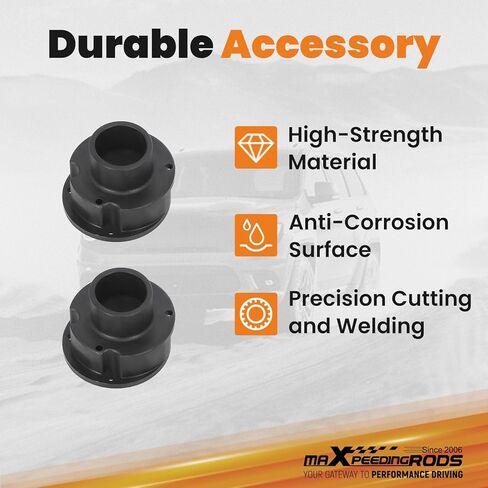 مجموعة رفع التسوية 2.5 بوصة من maXpeedingrods لـ Ram 2500 3500 4WD 2014-2024، ممتصات الصدمات والفواصل الأمامية in Kuwait