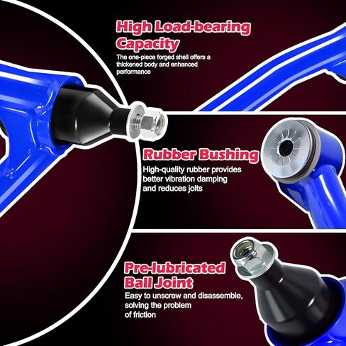 Front 3" Rear 2" Lift Leveling Kit Front Strut Spacers Rear Lift Blocks, Upper Control Arms with Ball Joints, Compatible with Chevy for Silverado 1500 2007-2014, for GMC Sierra 1500 2007-2018 in Saudi Arabia