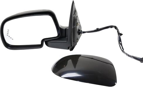 Garage-Pro Driver & Passenger Side Power Heated Mirrors for Chevrolet Silverado 1500 Tahoe 2003-2006 Power Fold With Signal Light; Without Blind Spot Monitor & Auto-Dimming Paintable Extended Cab in Kuwait