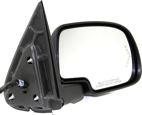Garage-Pro Driver & Passenger Side Power Heated Mirrors for Chevrolet Silverado 1500 Tahoe 2003-2006 Power Fold With Signal Light; Without Blind Spot Monitor & Auto-Dimming Paintable Extended Cab in Kuwait