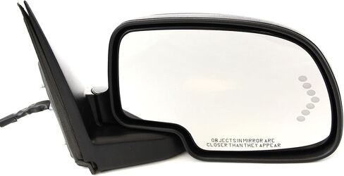 Garage-Pro Driver & Passenger Side Power Heated Mirrors for Chevrolet Silverado 1500 Tahoe 2003-2006 Power Fold With Signal Light; Without Blind Spot Monitor & Auto-Dimming Paintable Extended Cab in Kuwait