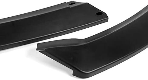 3PCS Front Bumper Lip Kit fit for compatible with 2014-2016 Kia Forte EX LX SX, STP-Style Splitter Trim Protection Spoiler, Air-Dam-Chin-Diffuser (Unpainted Matt Black) in Saudi Arabia