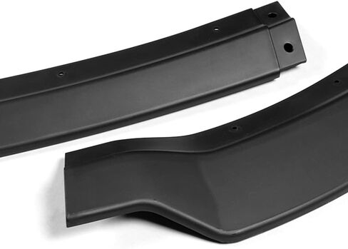 Front Bumper Lip fit for compatible with 2015-2021 Dodge Charger SRT, Front Bumper Lip Spoiler Air Chin Body Kit Splitter Unpainted Matt Black ABS, 2016 2017 2018 2019 in Kuwait