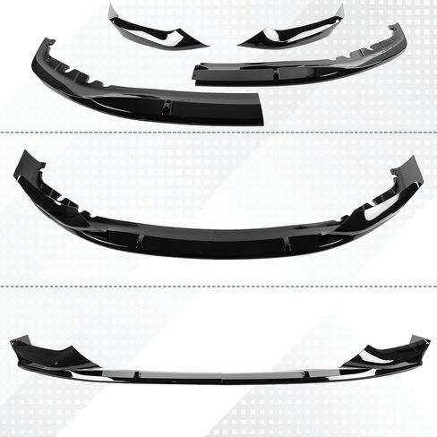 Fit for 2017–2020 BMW 5 Series G30 M Sport Front Bumper Lip-M550i, 530e, 530i, 540i ABS Air Splitter Chin Body Kit in Saudi Arabia