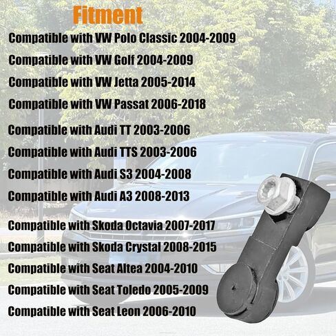 09G321397A Automatic Transmission Shift Cable Connector Base Compatible with VW Polo Classic 2004-2009, fit for Jetta 2005-2014, fit for Golf 2004-2009, Replace 09G-321-397-A in Saudi Arabia