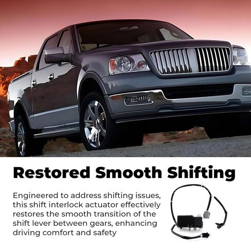 Transmission Shift Actuator Fit for Ford F-150 2004-2014 Lincoln Mark LT 2006-2008, Automatic Shift Lock Gear Actuator Replace 609-039 4L3Z-7E096-AA 4L3Z-7E096-AB 7L3Z-7E096-A 4L3Z7E096AB 4L3Z7E096AA in Saudi Arabia
