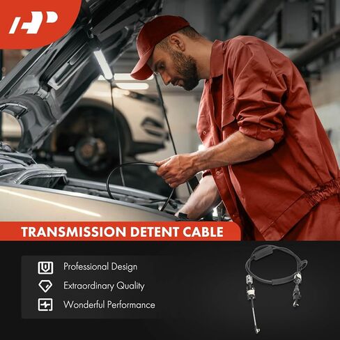 A-Premium 63.78 inch Automatic Transmission Detent Cable Compatible with Chevrolet Traverse 2009-2017 & GMC Acadia 2007-2016, Acadia Limited 2017 & Buick Enclave 2008-2017 & Saturn Outlook 2007-2010 in Kuwait