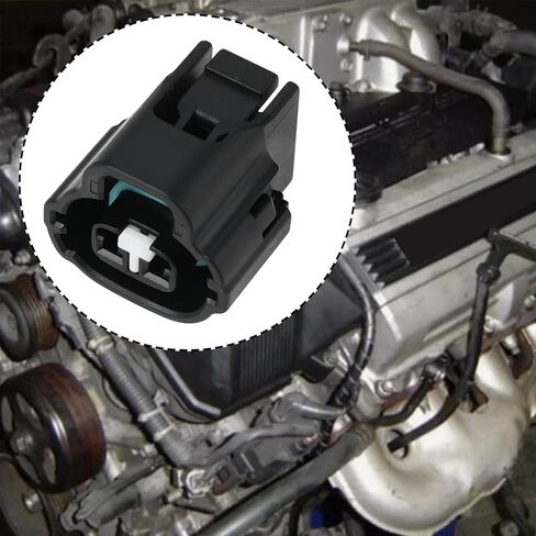 ECSiNG Solenoid Connector Plug 90980-11162 Compatible with Toyota 1UZ-FE 2UZ-FE 3UZ-FE Engines in Kuwait