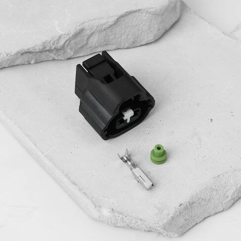 ECSiNG Solenoid Connector Plug 90980-11162 Compatible with Toyota 1UZ-FE 2UZ-FE 3UZ-FE Engines in Kuwait