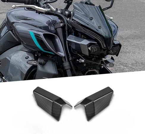 MT10 2026 Headlight Shrouds For MT-10 SP MT 10 2022 2023 2024 2025 2026 Motorcycle Accessorie Headlight Protection Cover Shroud Fairing Cowl Kit (Gloss Black) in Saudi Arabia