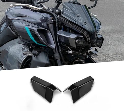 MT10 2026 Headlight Shrouds For MT-10 SP MT 10 2022 2023 2024 2025 2026 Motorcycle Accessorie Headlight Protection Cover Shroud Fairing Cowl Kit (Gloss Black) in Saudi Arabia