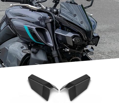 MT10 2026 Headlight Shrouds For MT-10 SP MT 10 2022 2023 2024 2025 2026 Motorcycle Accessorie Headlight Protection Cover Shroud Fairing Cowl Kit (Gloss Black) in Saudi Arabia