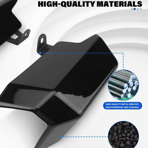 MT10 2026 Headlight Shrouds For MT-10 SP MT 10 2022 2023 2024 2025 2026 Motorcycle Accessorie Headlight Protection Cover Shroud Fairing Cowl Kit (Gloss Black) in Saudi Arabia