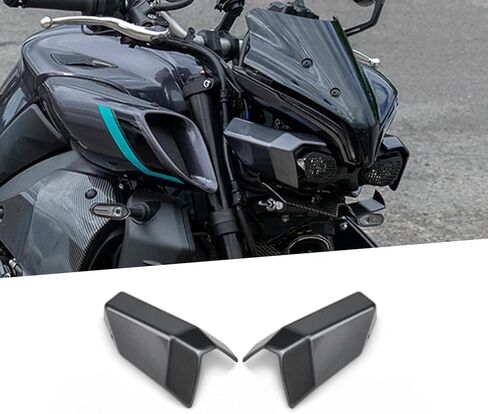MT10 2026 Headlight Shrouds For MT-10 SP MT 10 2022 2023 2024 2025 2026 Motorcycle Accessorie Headlight Protection Cover Shroud Fairing Cowl Kit (Gloss Black) in Saudi Arabia