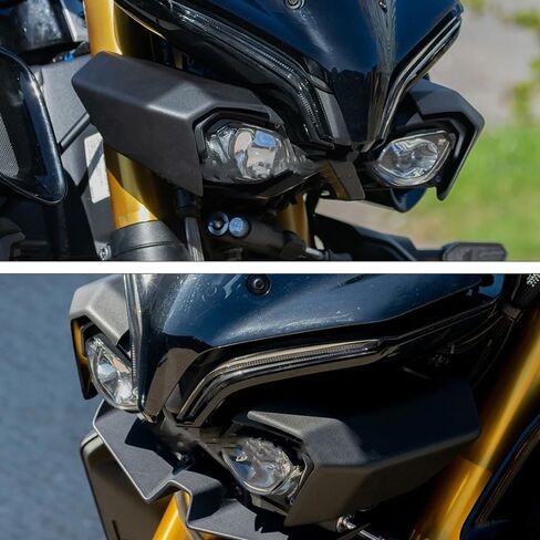 MT10 2026 Headlight Shrouds For MT-10 SP MT 10 2022 2023 2024 2025 2026 Motorcycle Accessorie Headlight Protection Cover Shroud Fairing Cowl Kit (Gloss Black) in Saudi Arabia