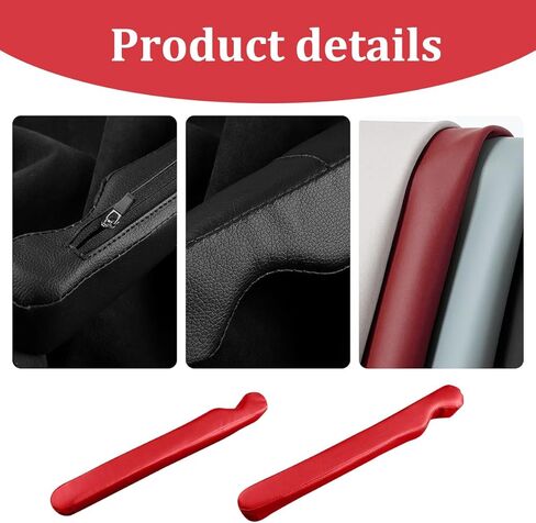 2PCS Car Seat Gap Filler, Soft Foam Vehicle Seat Seam Guard Stopper to Prevent Items from Falling, No Drop Automotive Gap Plug Crevice Blocker, Universal for Most Vehicles (Black) in Saudi Arabia