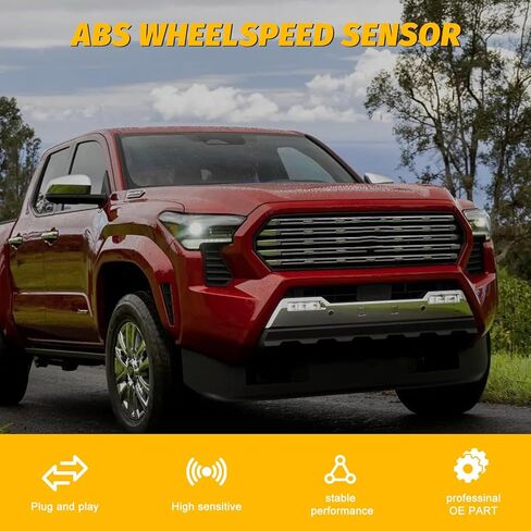 4PCS ABS Wheel Speed Sensor Compatible with Tacoma 05-22,for 4Runner 03-22,for FJ Cruiser 07-14, for Land Cruiser 08-20, ABS Sensors for Lexus GX460/GX470,for LX570 2008-2021,8954204020,8954304020 in Saudi Arabia