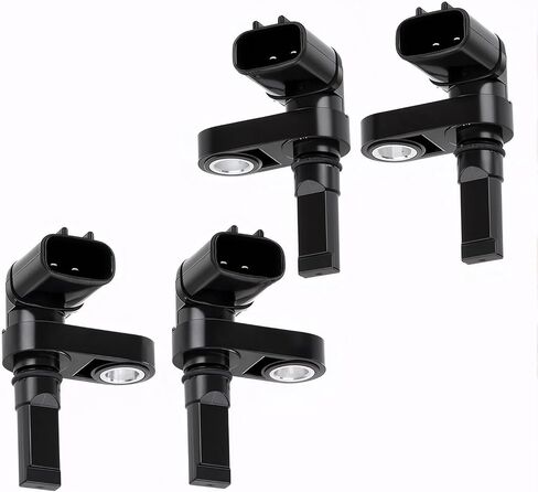 4PCS ABS Wheel Speed Sensor Compatible with Tacoma 05-22,for 4Runner 03-22,for FJ Cruiser 07-14, for Land Cruiser 08-20, ABS Sensors for Lexus GX460/GX470,for LX570 2008-2021,8954204020,8954304020 in Saudi Arabia