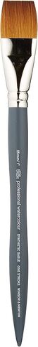 Winsor & Newton Professional Watercolour Synthetic Brush, One Stroke 1" in Kuwait