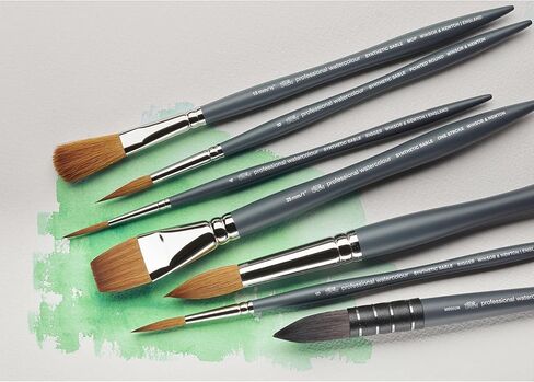 Winsor & Newton Professional Watercolour Synthetic Brush, One Stroke 1" in Kuwait