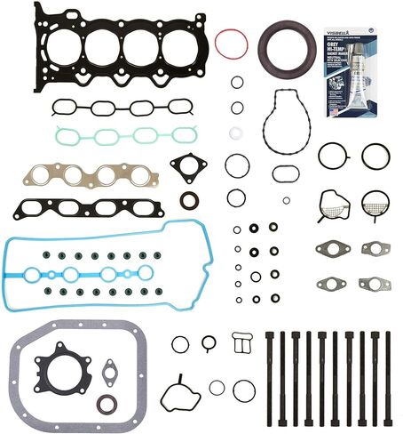 Evergreen FSHB2059 مجموعة حشية كاملة ومسامير رأس متوافقة مع 04-06 Scion xA xB Toyota Echo 1.5L 1NZFE 1NZFXE in Kuwait