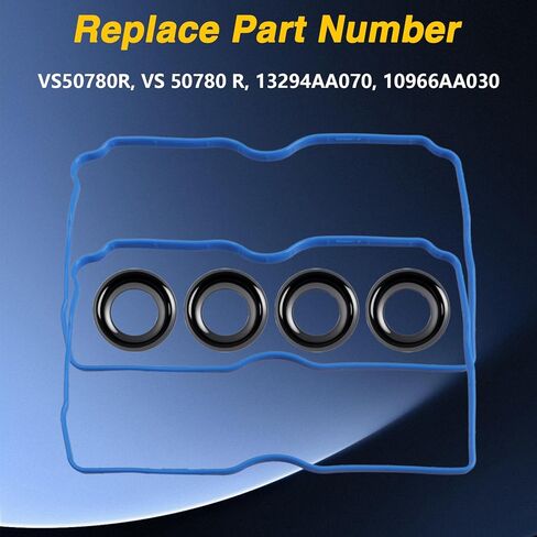 FUSCH Engine Valve Cover Gasket Set Compatible with Subaru Outback Legacy Forester Impreza Baja 2006-2012,Saab 9-2X 2006 EJ25 2.5L Engine Replace# VS 50780 R in Saudi Arabia