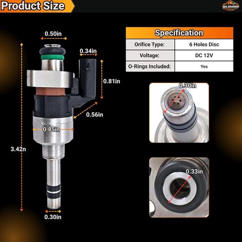 55577403 GDI 55577403 4 Pcs Fuel Injectors Fit For Chevy Malibu 2016-2020 Equinox 18-22 For GMC Terrain 2018-2020 1.5L For Chevy Cruze For Buick Encore 2016-2019 1.4L Turbocharged in Saudi Arabia