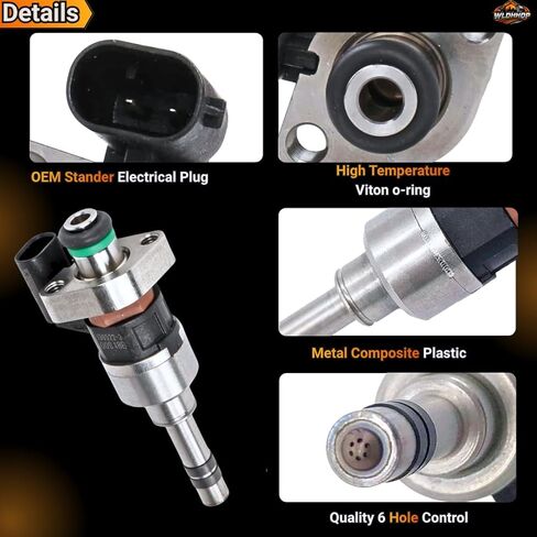 55577403 GDI 55577403 4 Pcs Fuel Injectors Fit For Chevy Malibu 2016-2020 Equinox 18-22 For GMC Terrain 2018-2020 1.5L For Chevy Cruze For Buick Encore 2016-2019 1.4L Turbocharged in Saudi Arabia