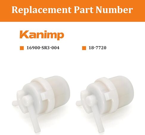 16900-SR3-004 18-7720 Fuel Filter Compatible with Honda Outboard 115 130 HP BF115 BF130 (2 PCS) in Saudi Arabia