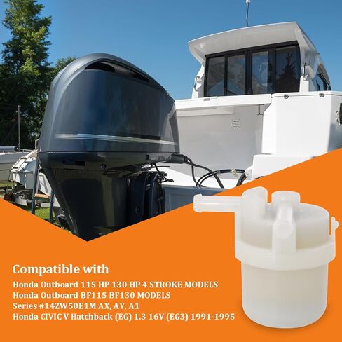 16900-SR3-004 18-7720 Fuel Filter Compatible with Honda Outboard 115 130 HP BF115 BF130 (2 PCS) in Saudi Arabia