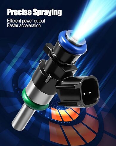 0280158337 2PCS Fuel Injector Fit for Polaris General 1000 XP 4 RZR 4 S XP/RS1 4 1000 2014 2015 2016 2017 2018 2019 2020 2021 2022 Replace 2521387 in Kuwait