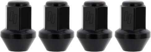 DPAccessories صواميل العروة السوداء | بديل متوافق لتسلا | 2007065 | لعجلات المصنع/OEM فقط | عبوة من 4 قطع | DTE141501F-BK/004 in Kuwait