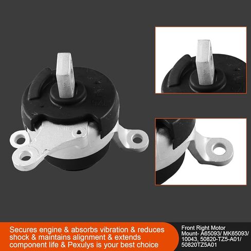 4Pcs Engine Motor Mount & Transmission Mount, For Acura MDX 2017-2020, For Honda Pilot 2016-2022, For Passport 2019-2024, For Ridgeline 2021-2023 - 3.5L V6, Replace# A45002 A65093 A45003 A65100 in Saudi Arabia