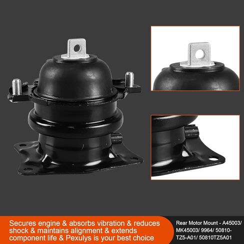 4Pcs Engine Motor Mount & Transmission Mount, For Acura MDX 2017-2020, For Honda Pilot 2016-2022, For Passport 2019-2024, For Ridgeline 2021-2023 - 3.5L V6, Replace# A45002 A65093 A45003 A65100 in Saudi Arabia