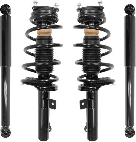 COMPLETESTRUTS - مجموعات دعامة أمامية كاملة مع نوابض لولبية واستبدال ممتص الصدمات الخلفي لسيارة سوزوكي جراند فيتارا 2006-2013 - مجموعة من 4 in Kuwait