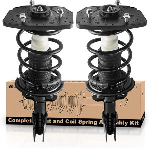 زوج MOSTPLUS الخلفي الكامل من مجموعة تبختر 171662L 171662R متوافق مع 1997-2003 Buick Century Regal/Pontiac Grand Prix V6 لفائف ممتص الصدمات الزنبركي in Kuwait