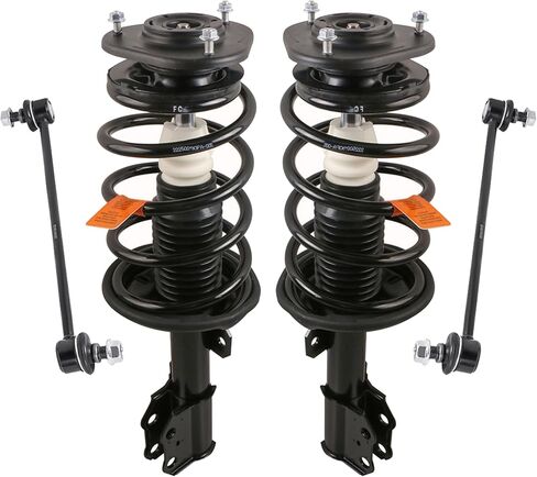 زوج MOSTPLUS الخلفي الكامل من مجموعة تبختر 171662L 171662R متوافق مع 1997-2003 Buick Century Regal/Pontiac Grand Prix V6 لفائف ممتص الصدمات الزنبركي in Kuwait