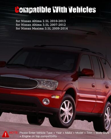 مجموعة وحدة مضخة الوقود الكهربائية متوافقة مع نيسان ألتيما 3.5L V6/2.5L L4 2007-2012 لنيسان ألتيما 2.5L L4 2010-2013، مجموعة وحدة إرسال مضخة الوقود تحل محل E8755M in Kuwait