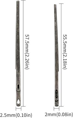 4 Pcs Leather Sewing Needles - Lacing Needles for Hand Stitching, LeatherCraft Tools for DIY Projects, Handmade Leather Work in Saudi Arabia